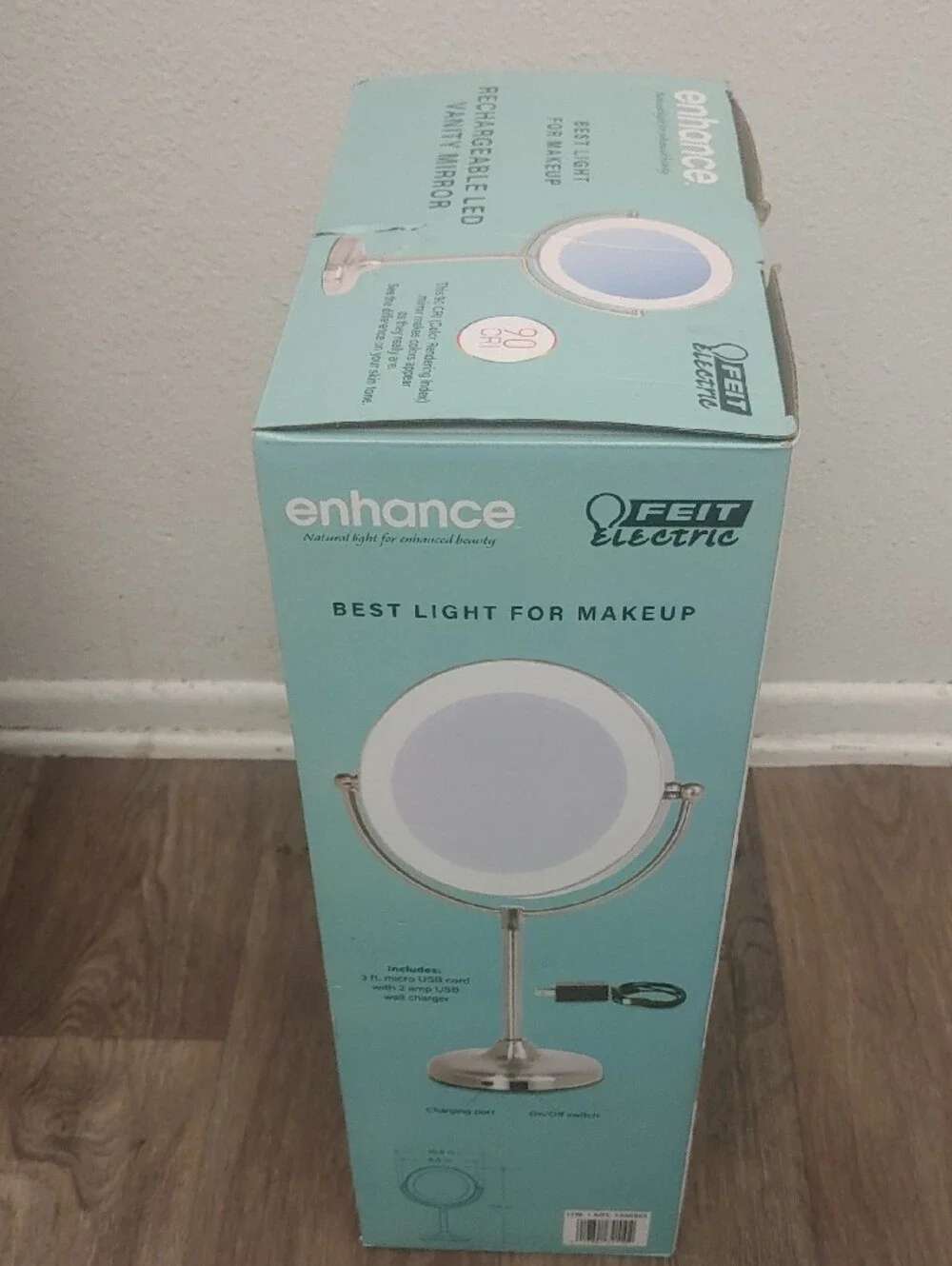 Rechargeable Vanity Mirror